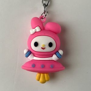 My Melody Keychain Bag Charm Pink New